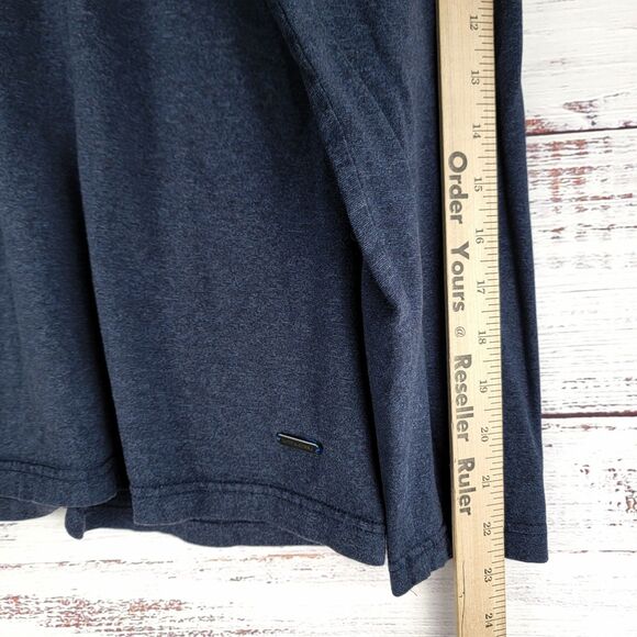 RODD & GUNN SPORT FIT MENS M Henley STYLE LONGSLEEVE SHIRT Casual Blue - Picture 3 of 9